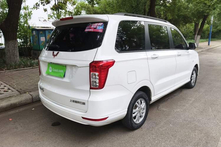 Used Wuling Hongguang 2019 1.5L S Comfort Edition China VI LAR Rear Right 45 Deg