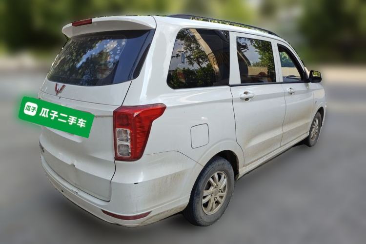 Used Wuling Hongguang 2019 1.5L S Standard Version China VI LAR Rear Right 45 Deg