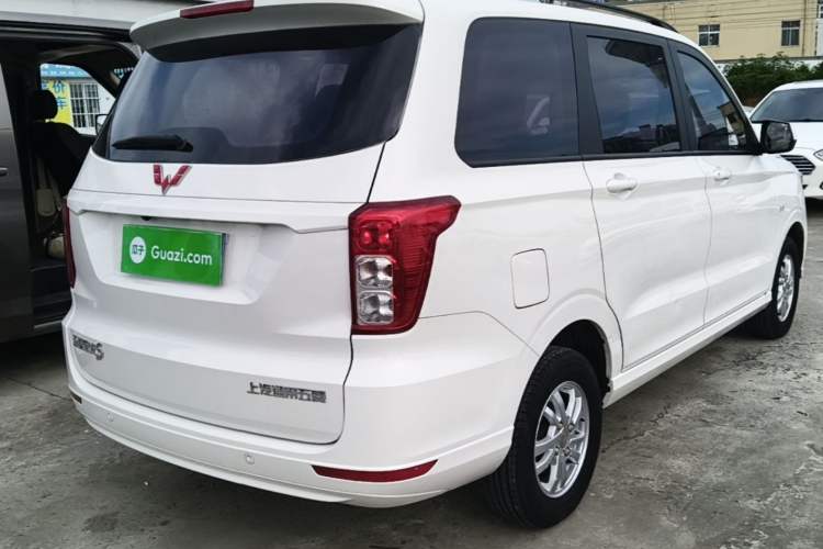 Used Wuling Hongguang 2019 1.5L S Comfort Edition China VI LAR Rear Right 45 Deg