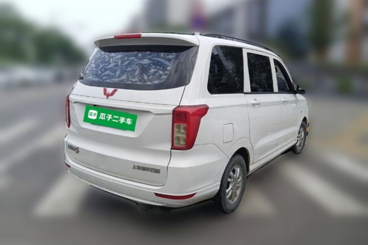 Used Wuling Hongguang 2019 1.5L S Standard Version China VI LAR Rear Right 45 Deg
