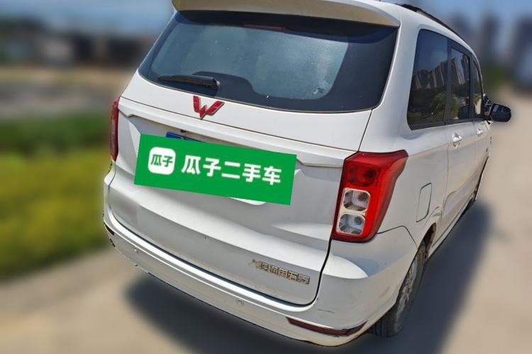 Used Wuling Hongguang 2019 1.5L S Comfort Edition China VI LAR Rear Right 45 Deg