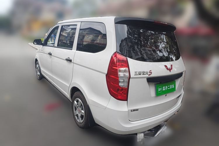 Used Wuling Hongguang 2020 1.2L S Base Model China VI LSI Rear Left 45 Deg