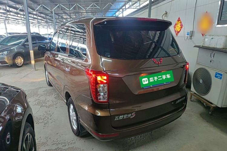 Used Wuling Hongguang 2021 1.5L Revised S Standard Version Hydraulic-Power-Assisted LAR Rear Left 45 Deg