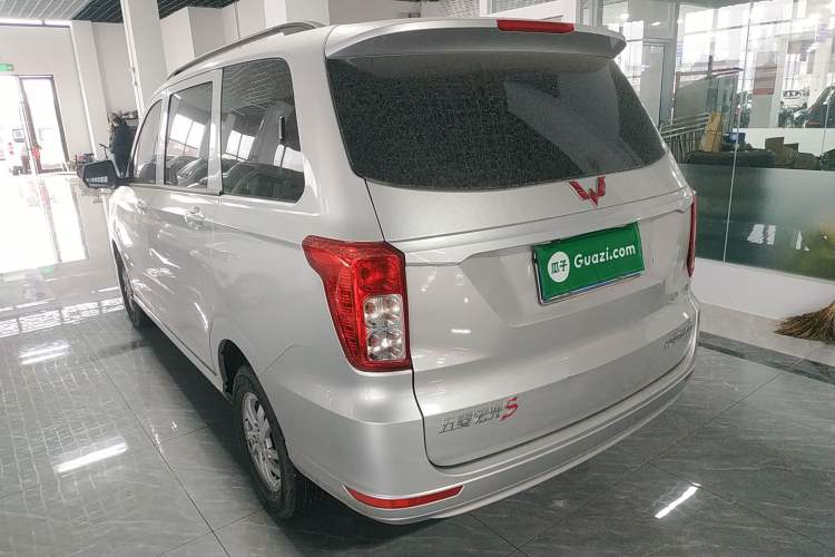 Used Wuling Hongguang 2021 1.5L Revised S Standard Version with Electric Power Steering LAR Rear Left 45 Deg