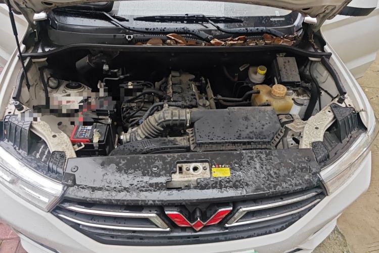 Used Wuling Hongguang 2021 1.5L Revised S Standard Version with Electric Power Steering LAR Engine Bay