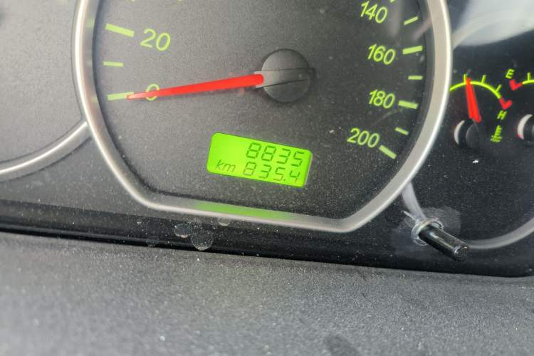 Used Wuling Hongguang 2021 1.5L Revised S Base Version Hydraulic Power Steering LAR Odometer Close Up