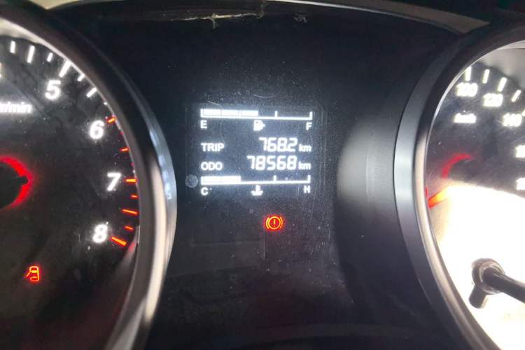 Used Wuling Hongguang 2021 1.5L Facelifted S Comfort Version with Electric Power Steering LAR Odometer Close Up
