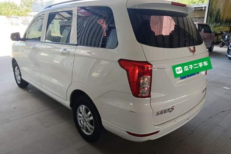 Used Wuling Hongguang 2021 1.5L Revised S Standard Version Hydraulic-Power-Assisted LAR Rear Left 45 Deg
