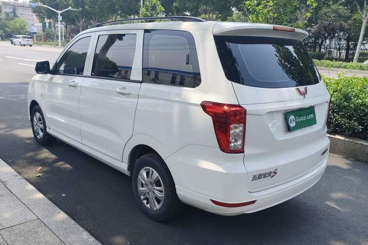 Used Wuling Hongguang 2021 1.5L Revised S Standard Version with Electric Power Steering LAR Rear Left 45 Deg