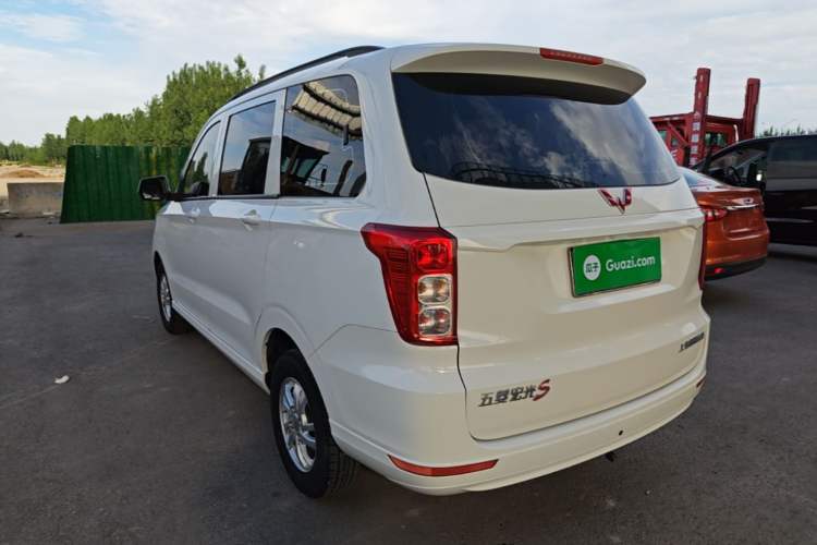 Used Wuling Hongguang 2021 1.5L Revised S Standard Version with Electric Power Steering LAR Rear Left 45 Deg