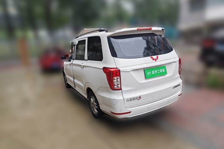 Used Wuling Hongguang 2021 1.5L Revised S Standard Version with Electric Power Steering LAR Rear Left 45 Deg