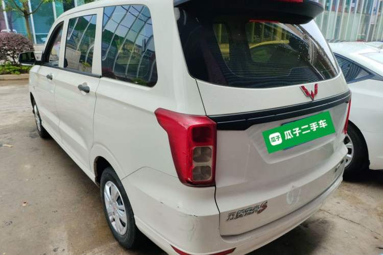 Used Wuling Hongguang 2021 1.5L Revised S Base Version with Electric Power Steering LAR Rear Left 45 Deg