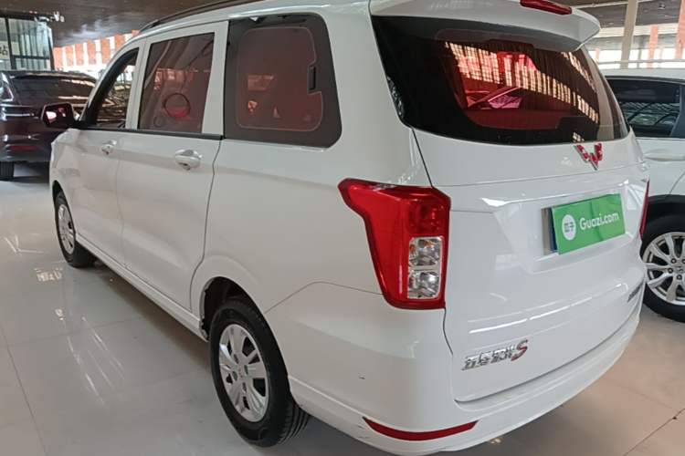 Used Wuling Hongguang 2021 1.5L Revised S Standard Version with Electric Power Steering LAR Rear Left 45 Deg