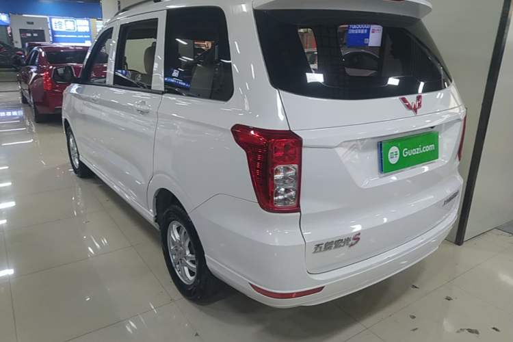 Used Wuling Hongguang 2021 1.5L Revised S Standard Version with Electric Power Steering LAR Rear Left 45 Deg