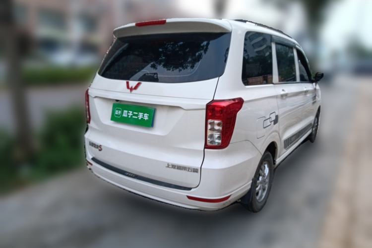 Used Wuling Hongguang 2021 1.5L Revised S Standard Version with Electric Power Steering LAR Rear Right 45 Deg