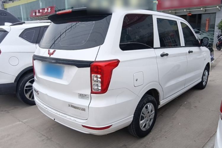 Used Wuling Hongguang 2021 1.5L Revised S Base Version with Electric Power Steering LAR Rear Right 45 Deg