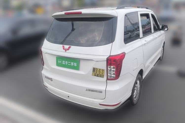 Used Wuling Hongguang 2021 1.5L Revised S Standard Version with Electric Power Steering LAR Rear Right 45 Deg