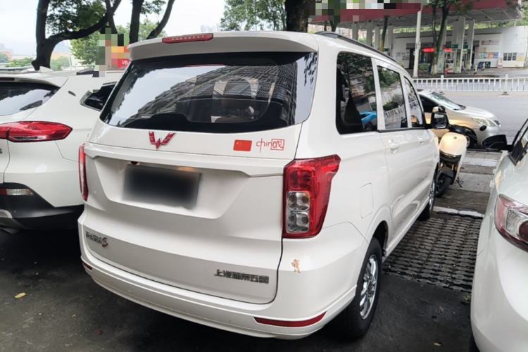 Used Wuling Hongguang 2021 1.5L Revised S Standard Version Hydraulic-Power-Assisted LAR Rear Right 45 Deg