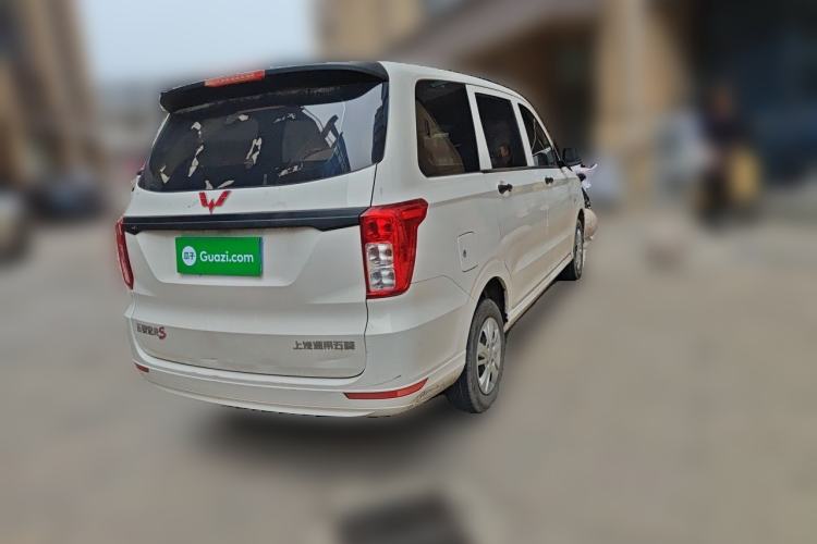 Used Wuling Hongguang 2021 1.5L Revised S Base Version with Electric Power Steering LAR Rear Right 45 Deg