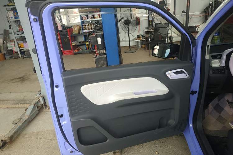 Used Wuling Hongguang MINIEV 2022 Macaron Premium Model – Lithium Iron Phosphate Left Front Door Interior