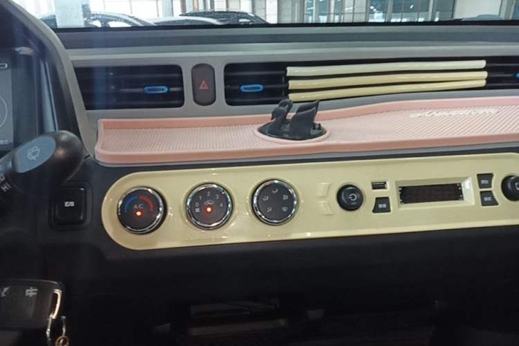 Used Wuling Hongguang MINIEV 2020 Zizai Version Lithium-NMC Audio And AC Panel