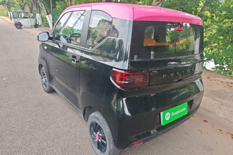 Used Wuling Hongguang MINIEV 2020 Enjoyment Model Lithium Iron Phosphate Rear Left 45 Deg