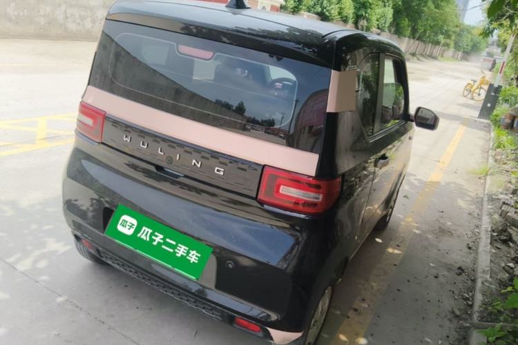Used Wuling Hongguang MINIEV 2020 Enjoyment Model Lithium Iron Phosphate Rear Right 45 Deg
