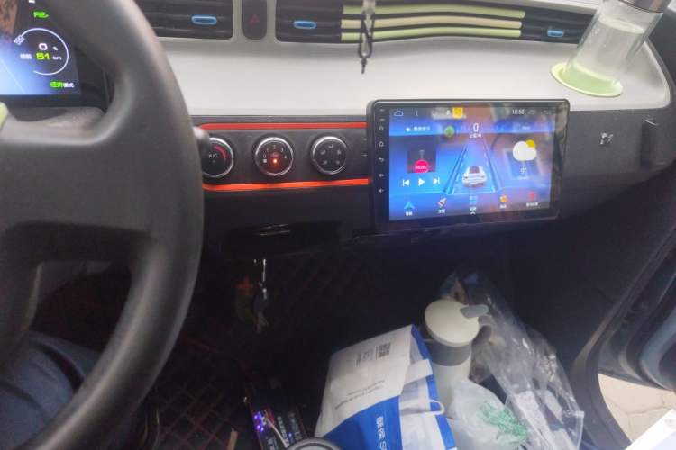 Used Wuling Hongguang MINIEV 2020 Zizai Version Lithium-NMC Audio And AC Panel