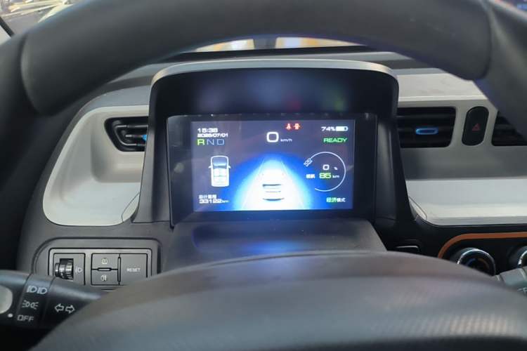 Used Wuling Hongguang MINIEV 2020 Freedom Version Lithium Iron Phosphate Audio And AC Panel
