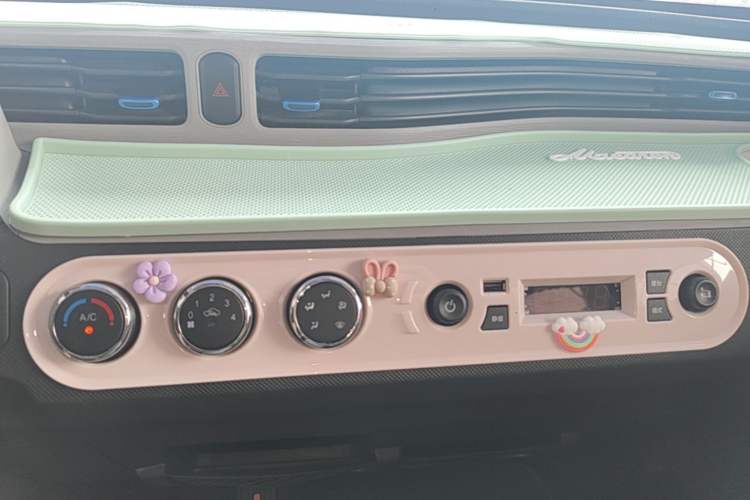 Used Wuling Hongguang MINIEV 2020 Freedom Version Lithium Iron Phosphate Audio And AC Panel