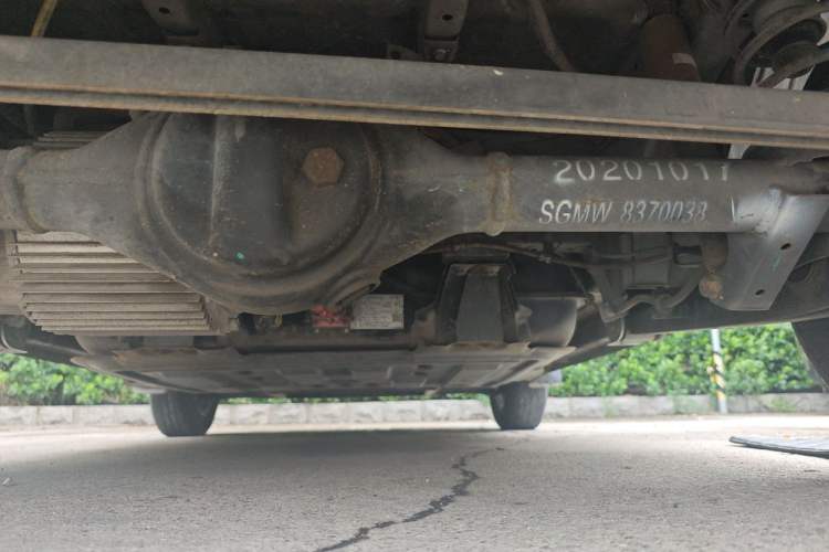 Used Wuling Hongguang MINIEV 2020 Enjoyment Model Lithium Iron Phosphate Chassis Rear