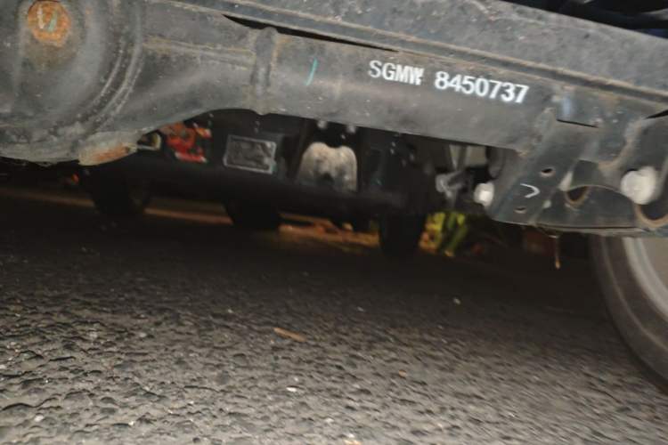 Used Wuling Hongguang MINIEV 2020 Zizai Version Lithium-NMC Chassis Rear