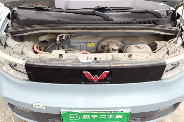 Used Wuling Hongguang MINIEV 2020 Freedom Version Lithium Iron Phosphate Engine Bay