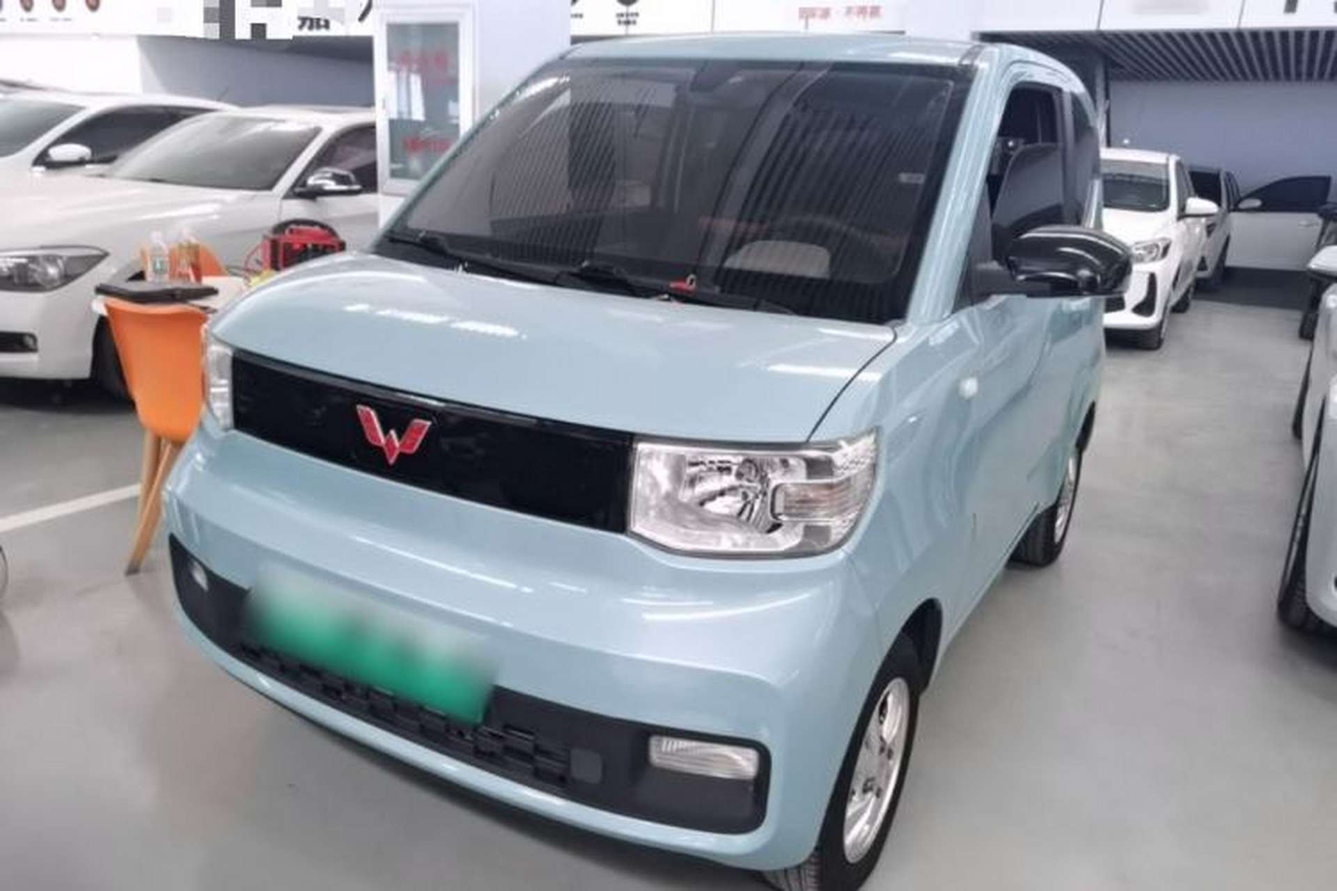 Used Wuling Hongguang MINIEV 2020 Easy Version Lithium-Ion Battery Front Left 45 Deg