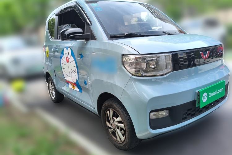 Used Wuling Hongguang MINIEV 2020 Zizai Version Lithium-NMC Front Right 45 Deg