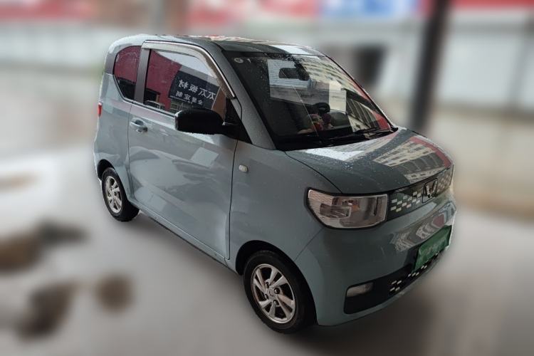 Used Wuling Hongguang MINIEV 2020 Easy Version Lithium-Ion Battery Front Right 45 Deg