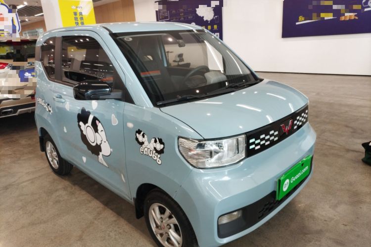 Used Wuling Hongguang MINIEV 2020 Zizai Version Lithium-NMC Front Right 45 Deg