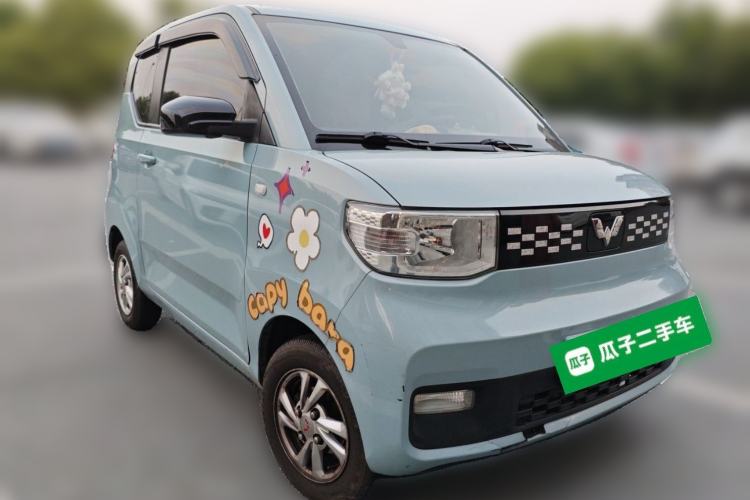Used Wuling Hongguang MINIEV 2020 Zizai Version Lithium-NMC Front Right 45 Deg