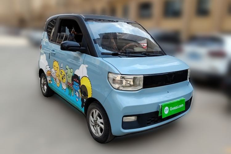Used Wuling Hongguang MINIEV 2020 Enjoyment Model Lithium Iron Phosphate Front Right 45 Deg