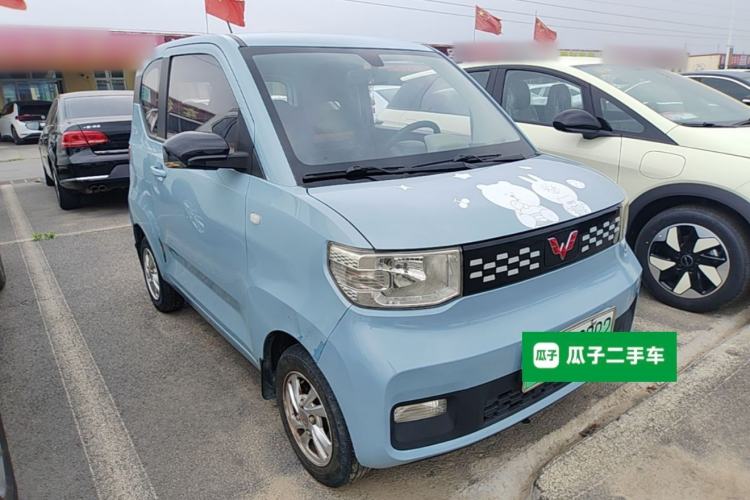 Used Wuling Hongguang MINIEV 2020 Enjoy Edition Lithium-Ion Battery Front Right 45 Deg