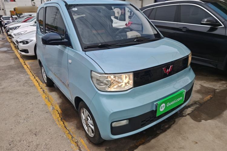 Used Wuling Hongguang MINIEV 2020 Enjoy Edition Lithium-Ion Battery Front Right 45 Deg