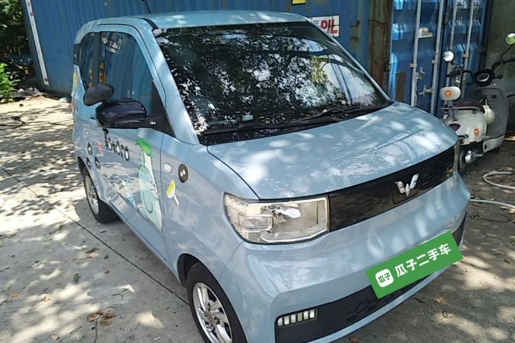 Used Wuling Hongguang MINIEV 2020 Enjoyment Model Lithium Iron Phosphate Front Right 45 Deg