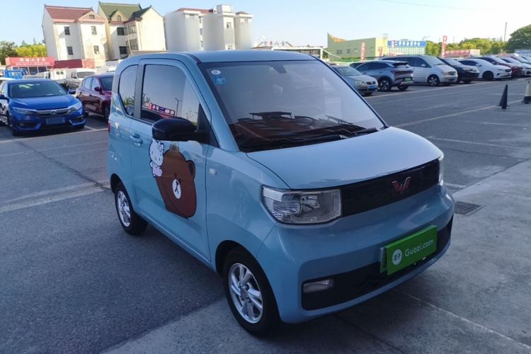 Used Wuling Hongguang MINIEV 2020 Enjoyment Model Lithium Iron Phosphate Front Right 45 Deg