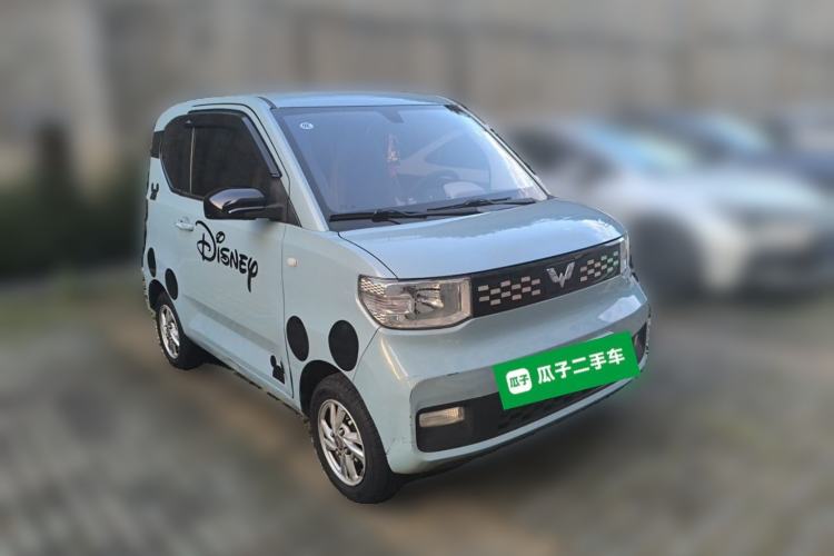 Used Wuling Hongguang MINIEV 2020 Zizai Version Lithium-NMC Front Right 45 Deg