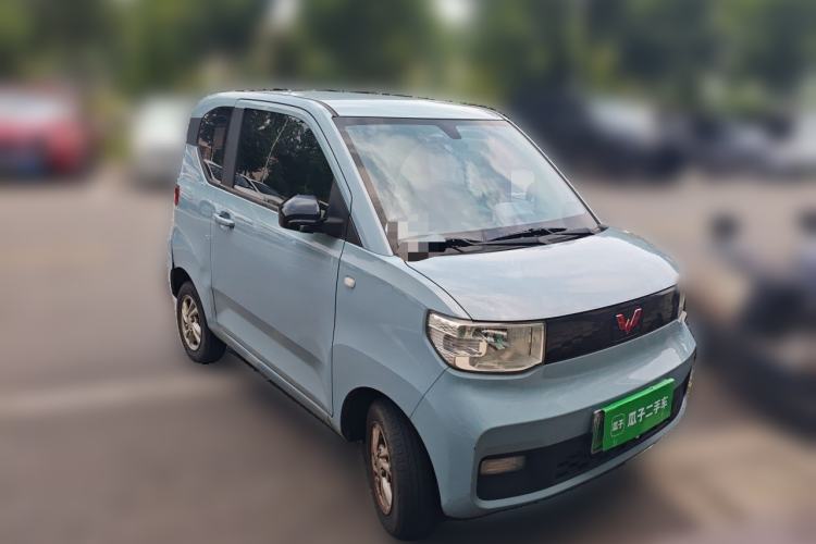Used Wuling Hongguang MINIEV 2020 Zizai Version Lithium-NMC Front Right 45 Deg