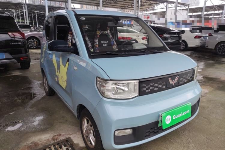 Used Wuling Hongguang MINIEV 2020 Freedom Version Lithium Iron Phosphate Front Right 45 Deg