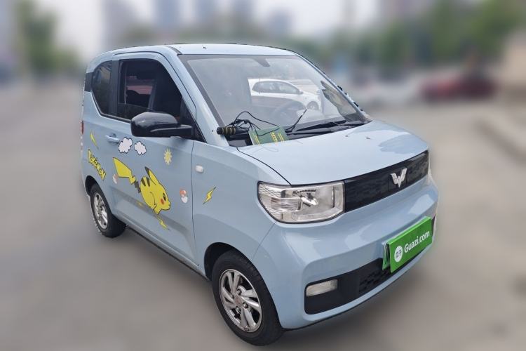 Used Wuling Hongguang MINIEV 2020 Enjoyment Model Lithium Iron Phosphate Front Right 45 Deg