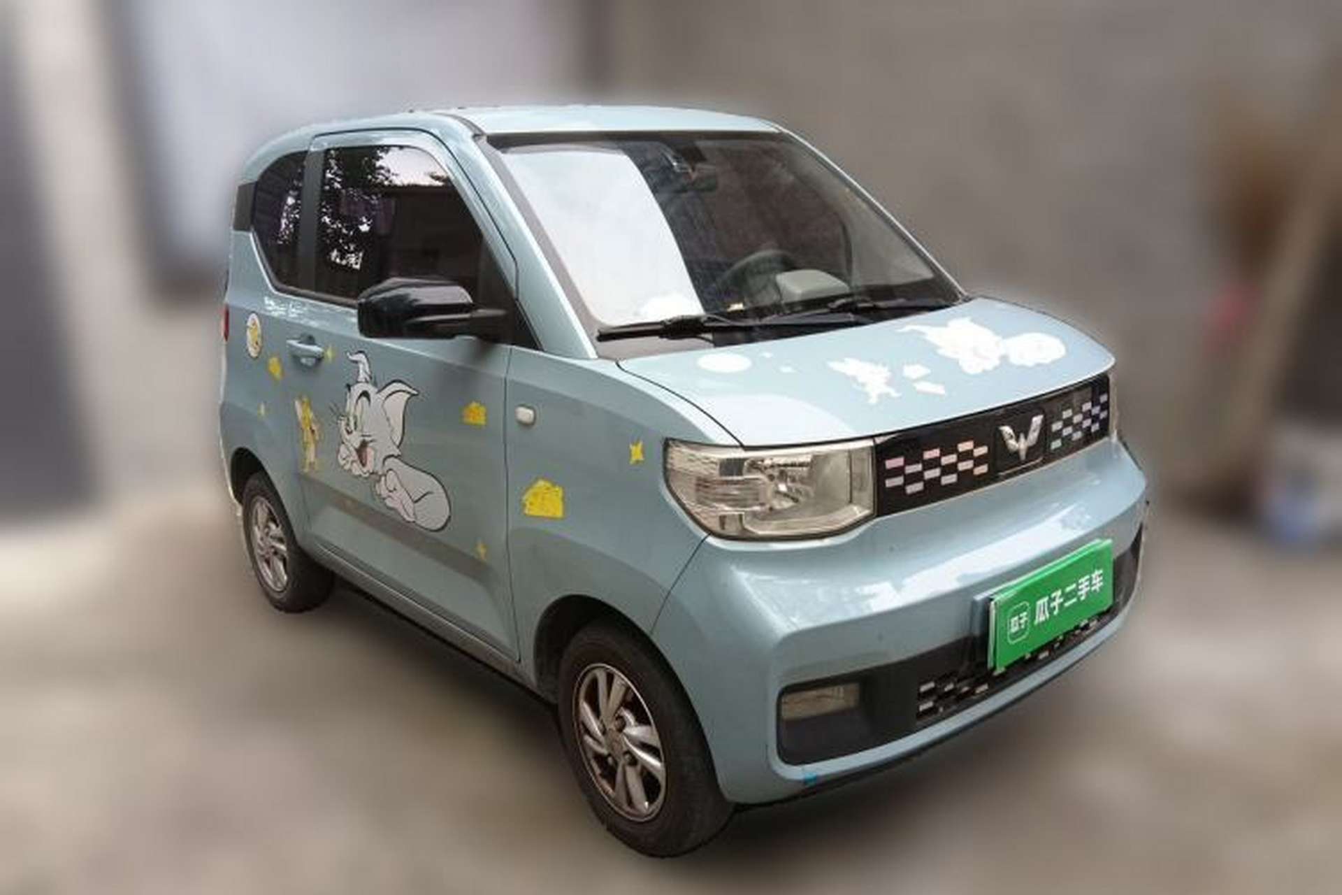 Used Wuling Hongguang MINIEV 2020 Lite Version Lithium Iron Phosphate Front Right 45 Deg