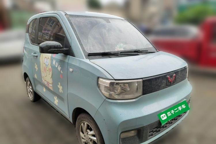Used Wuling Hongguang MINIEV 2020 Zizai Version Lithium-NMC Front Right 45 Deg