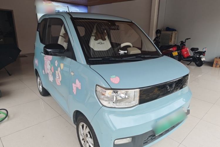 Used Wuling Hongguang MINIEV 2020 Enjoyment Model Lithium Iron Phosphate Front Right 45 Deg